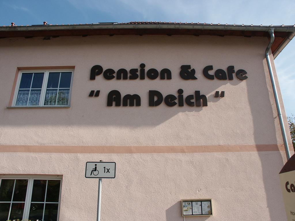 كروزلين Pension Am Deich المظهر الخارجي الصورة